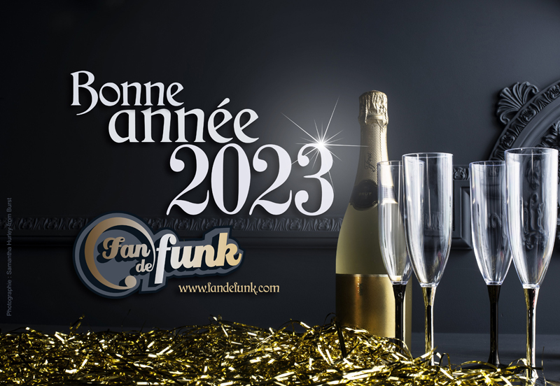 Carte de Voeux Bonne Année Champagne